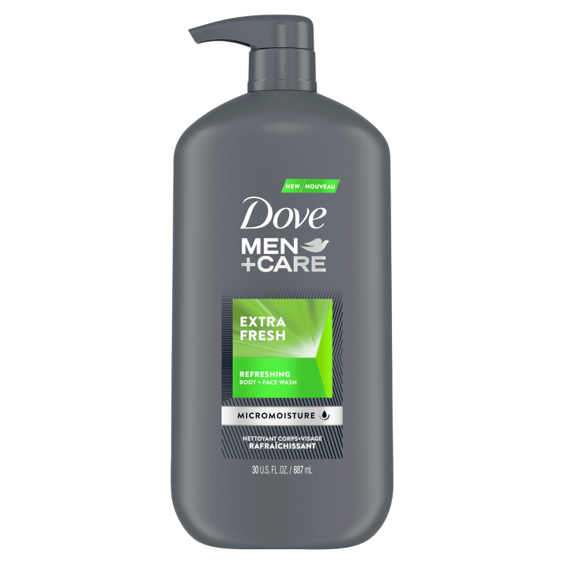 Photo 1 of Dove Men S Extra Fresh Body + Face Wash 32 Fluid Ounce