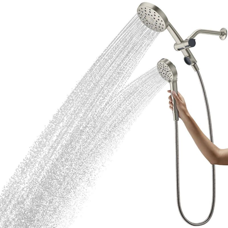 Photo 1 of Kohler Prone 3-in-1 Multifunction Shower Head with PowerSweep (Brushed Nickel)