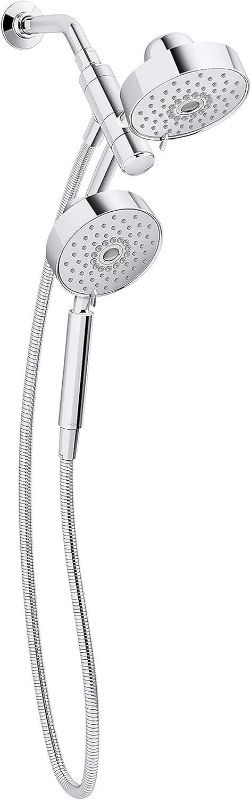 Photo 1 of KOHLER 23219-CP Purist 2-in-1 Multifunction Shower Combo Kit 2.5 GPM, Chrome