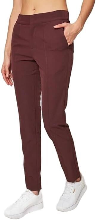 Photo 1 of SIZE M-  Mondetta Women's Lined Tailored High-Rise Pant Brown Size