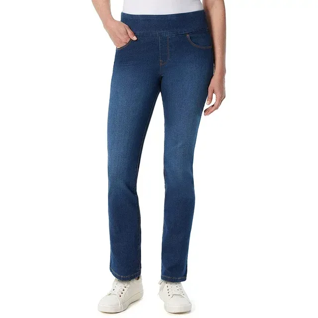 Photo 1 of SIZE 10 - Gloria Vanderbilt Womens Amanda Pull on High Rise Jean Vermont