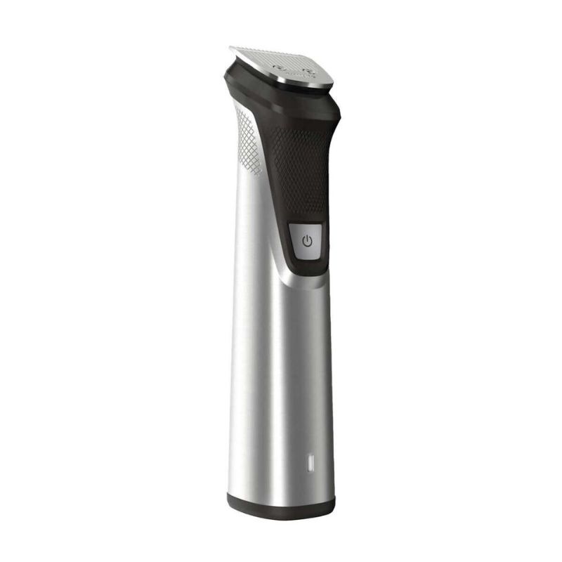 Photo 4 of Philips Norelco Multigroom 9000 Titanium Blades, All-in-one Trimmer . Features: Ultimate Precision for Face, Head & Body. 18 Tools and Accessories. Showerproof Full Steel Body with Advanced Titanium Blade Technology. PowerAdapt Sensor Auto-adjusts to Main