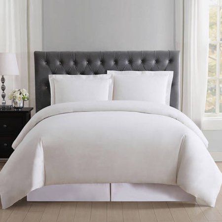 Photo 1 of Everyday 2-Piece Ivory Twin Duvet Cover Set. Revolutionary softness is what you get with this every day collection of duvet sets. These solid color duvets are the perfect way to add color to your room and product your down or down alternate comforter from