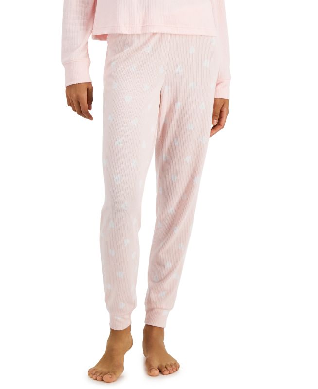 Photo 1 of Size XXLARGE - Jenni Ribbed Pajama Jogger Pants, Created for Macy's