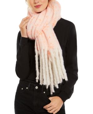 Photo 1 of DKNY Speckled Scarf Cream and Orange