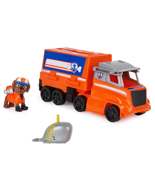 Photo 1 of PAW Patrol Big Truck Pup’s Zuma Transforming Vehicle and Figure