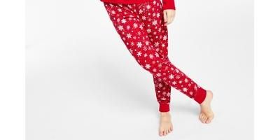 Photo 1 of SIZE XL WOMEN'S HOLIDAY SNOWFLAKE PAJAMA PANT 