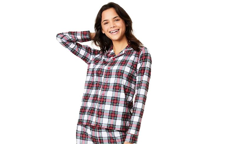 Photo 1 of PLUS SIZE XXL  Women's Pajamas Stewart Plaid TOP