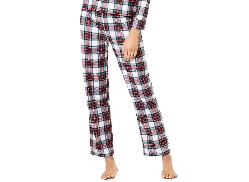 Photo 1 of SIZE XL FAMILY PAJAMAS Matching Women's Stewart Plaid Pajama Pants
