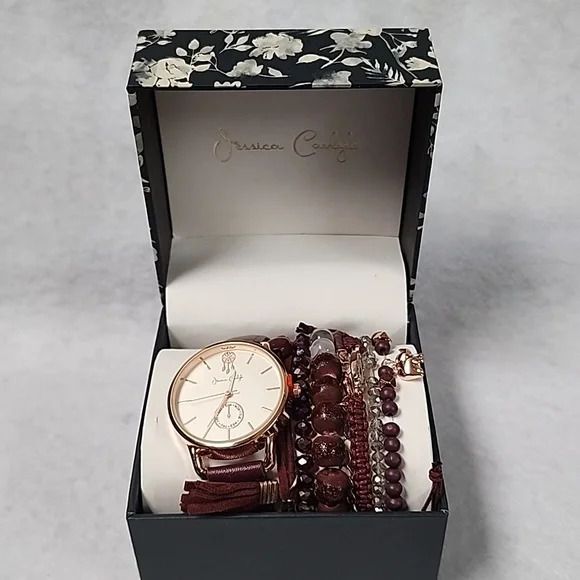 Photo 1 of JESSICA CARLYE WRIST WATCH BRACELET SET