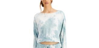 Photo 1 of SIZE XL Jenni Women's Tie-Dyed Loungewear TOP ONLY