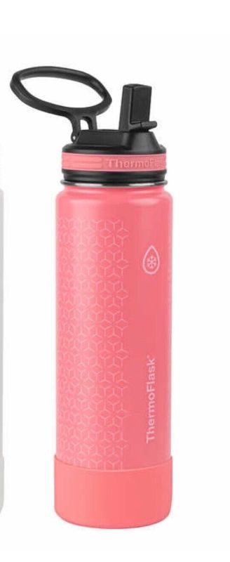Photo 1 of Thermoflask 24oz Stainless Steel Insulated Water Bottle