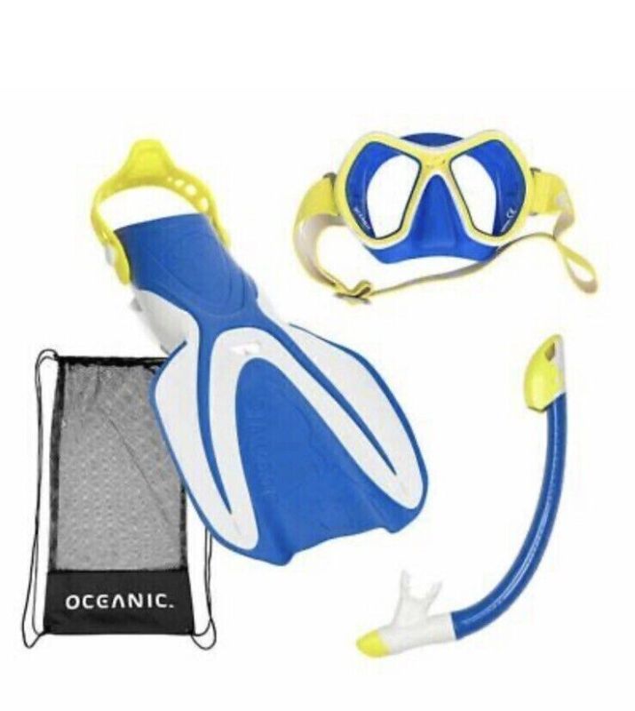 Photo 2 of Oceanic Youth Snorkeling Set Size Large/XL