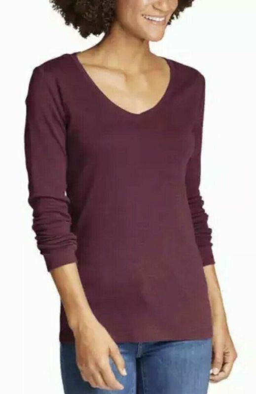 Photo 1 of SIZE XXL Eddie Bauer Ladies Long Sleeve V-Neck Top