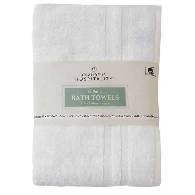 Photo 1 of Grandeur Hospitality, Bath Towel 6-pack