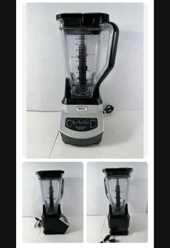 Photo 1 of NINJA PROFESSIONAL BLENDER 1000 WATS 72OZ