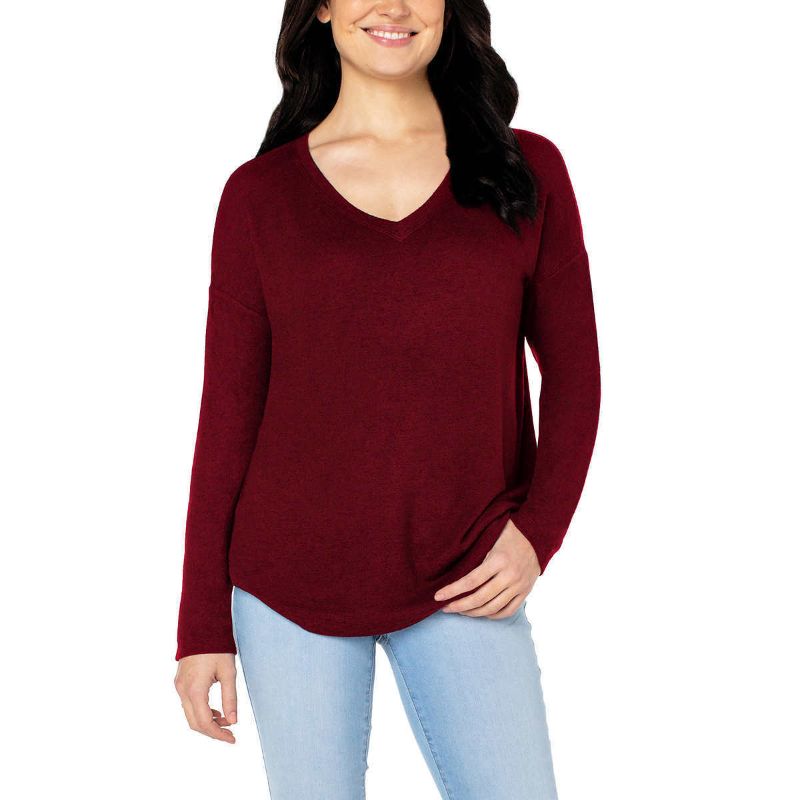 Photo 1 of SIZE L WOMEN'S V-NECK SWEATER