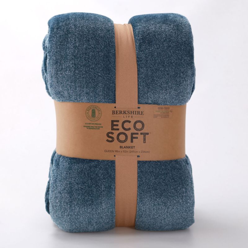 Photo 2 of Berkshire Life EcoSoft Plush Polyester Blanket Queen