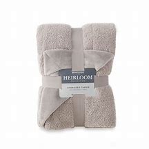 Photo 1 of BERKSHIRE HEIRLOOM OVERSIZED THROW GRAY 