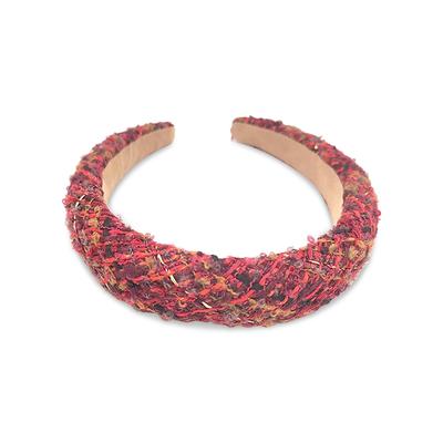 Photo 1 of INC Wide Red Tweed Headband