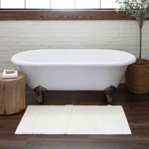 Photo 1 of MOHAWK WHITE BATH RUG 24X36