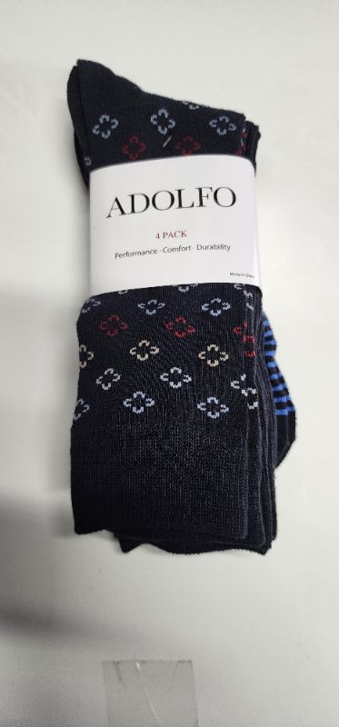 Photo 1 of Adolfo 4 pack men's socks