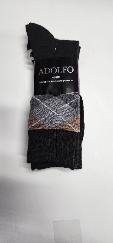 Photo 1 of Adolfo 4 pack men's dress socks