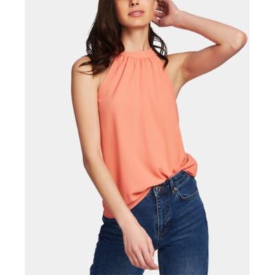 Photo 1 of SIZE M Women's 1.state High Neck Top, Size Medium - Coral