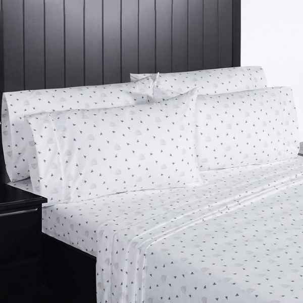 Photo 1 of Charisma TWIN/TWIN XL 4 Piece Sheet Set Honey Bees Beehives Polyester Microfiber