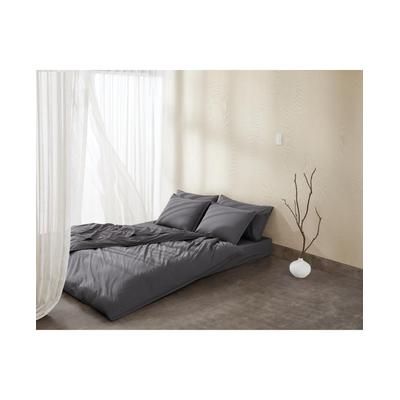 Photo 1 of Calvin Klein Naturals 3 Piece Comforter Set, King - Gray