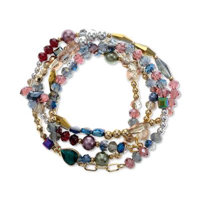 Photo 1 of Style & Co 4-Pc. Set Multi-Bead Stretch Bracelets