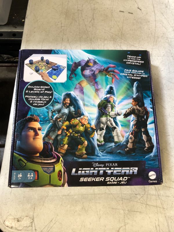 Photo 2 of Disney Pixar Lightyear Seeker Squad Board Game 2 Level Play, 2 to 4 Players Cooperative Teamwork, Movie Theme, Gift for Kids and Lightyear Fans Ages 7 Years & Up