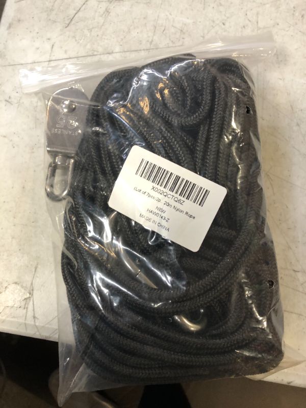 Photo 1 of (Lot of 7pcs)2p.. 20m Nylon Rope