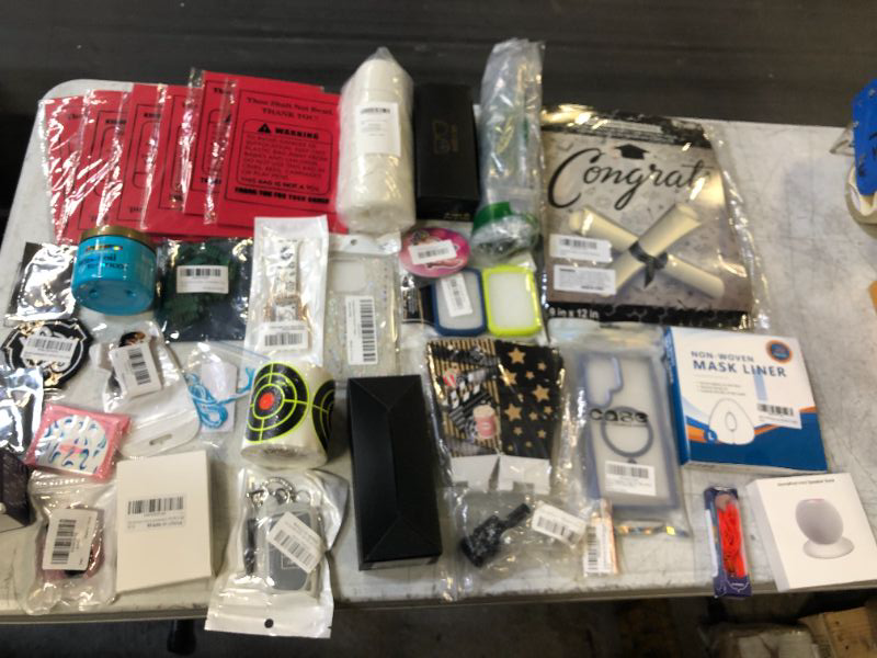Photo 1 of 34 PCS. ITEMS BAG LOT