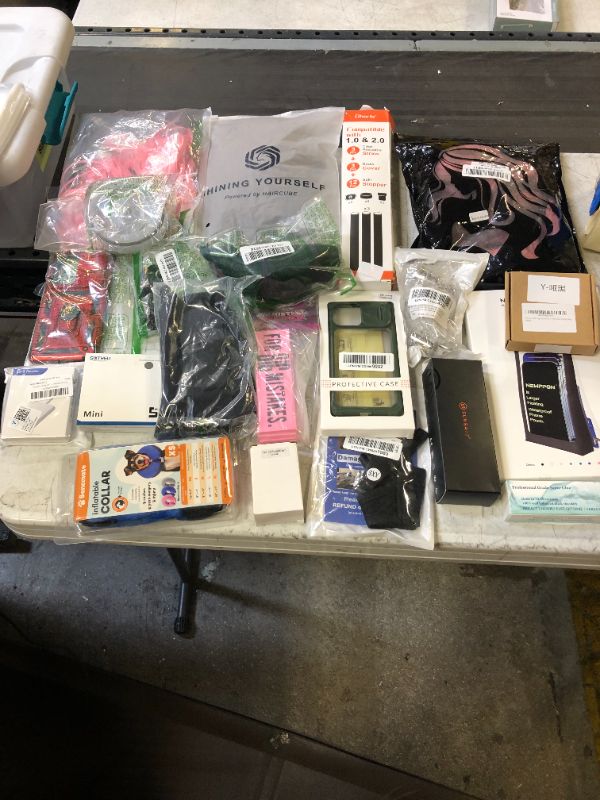 Photo 1 of 21 PCS MSC. ITEMS BAG LOT USED