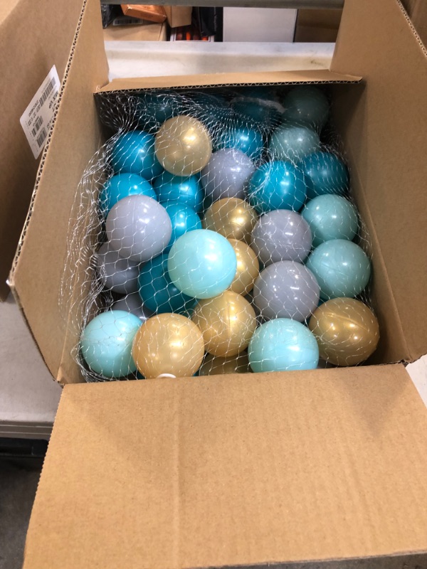 Photo 1 of 50 pack kids plastic balls
