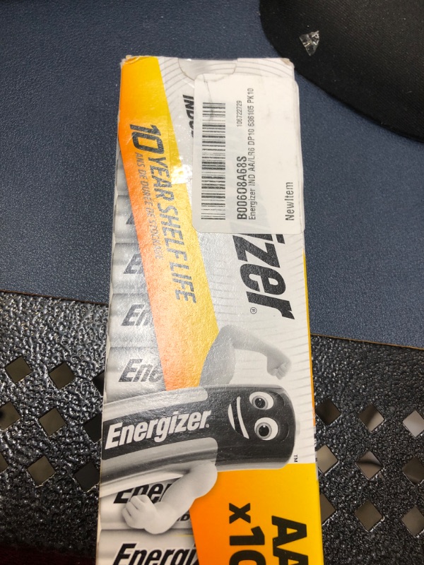 Photo 2 of Energizer IND AA/LR6 DP10 636105 PK10