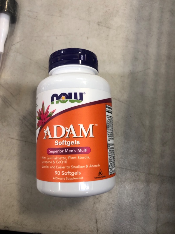 Photo 1 of Adamâ„¢ Men's Multiple Vitamin 90 Softgels (Pack of 1) Unflavored 90 Count (Pack of 1)