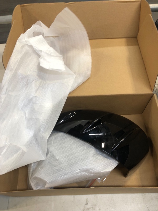 Photo 1 of Thenice for Honda Civic 2022 2023 Rear View Mirror Cover Side Mirror Protector Exterior Decoration for 11th Gen Civic -Glossy Black 11th Gen Civic A style Glossy Black