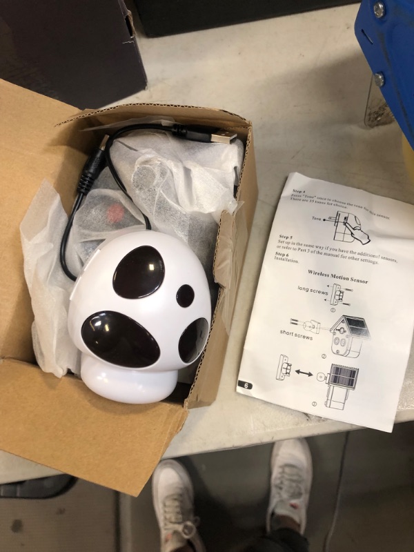 Photo 1 of Driveway Alarm- HTZSAFE 1/2 Mile Long Range Outdoor Weatherproof Solar Wireless Motion Sensor&Detector-Portable Receiver Has Long Last Backup Battery- DIY Security Alert System for Home&Property 1 Receiver + 1 Sensor