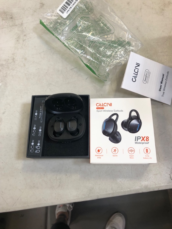 Photo 1 of calcivi sport wireless earbuds