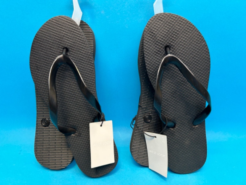 Photo 1 of 810842… 2 pairs of ladies flip flops size S 5-6