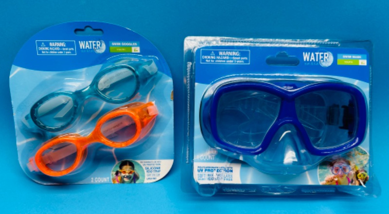 Photo 1 of 810879… youth swim mask and goggles 