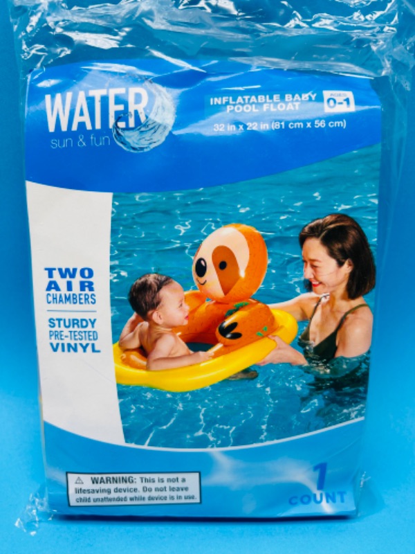 Photo 1 of 810930…inflatable baby pool float age 0-1 yrs