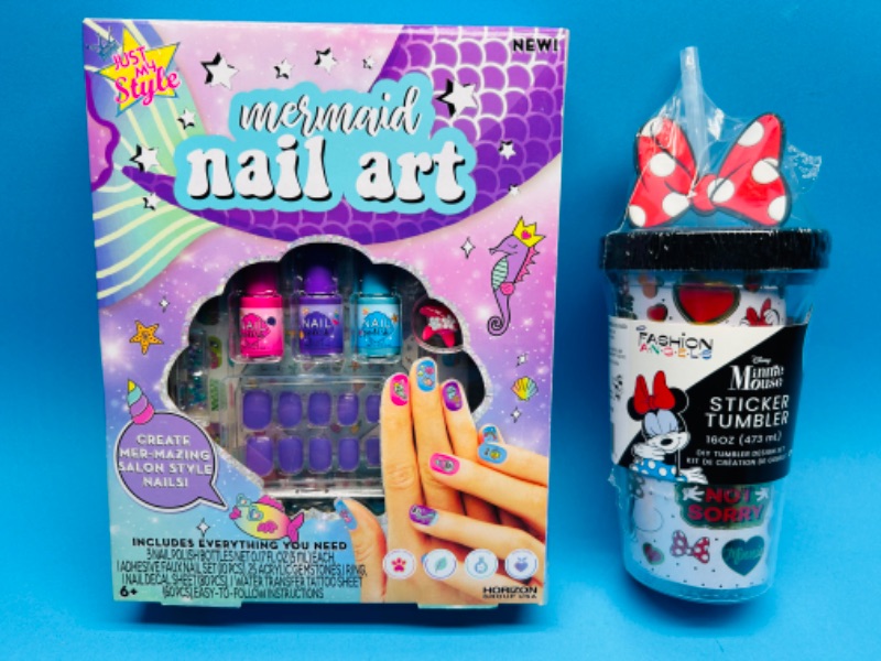 Photo 1 of 810949…nail art and sticker tumbler kit 