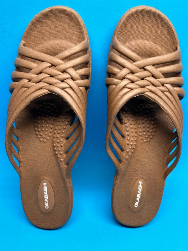 Photo 1 of 810953…ladies size 9.5-10.5 Okabashi sandals 