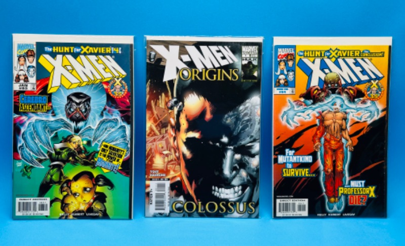 Photo 1 of 810964…3 X-men  comics in plastic sleeves 