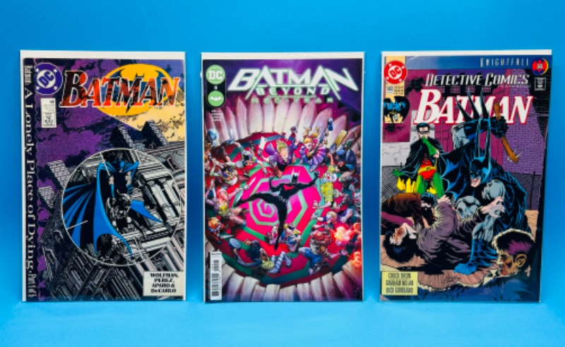 Photo 1 of 810977…3 Batman  comics in plastic sleeves 