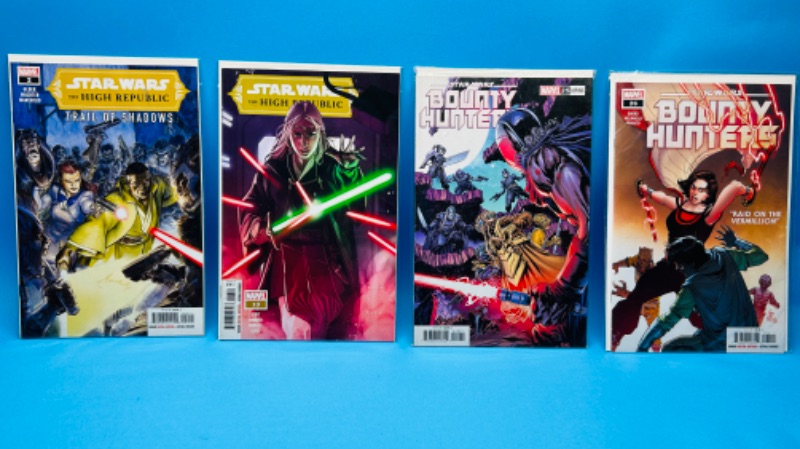 Photo 1 of 811000…4 Star Wars comics in plastic sleeves 