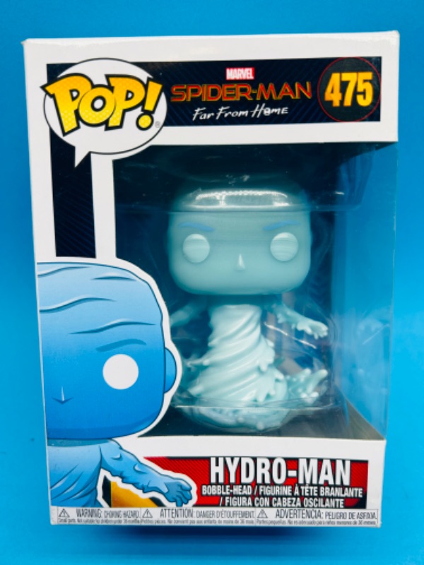 Photo 1 of 811057… Funko pop Spider-Man Hydro-man bobblehead figure 